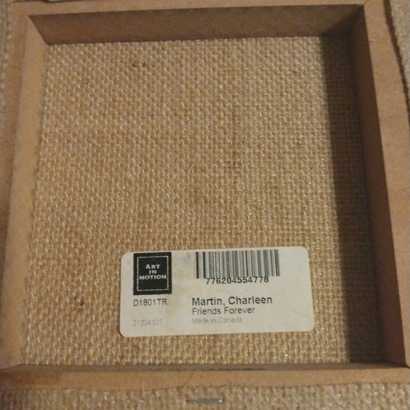 Black Art Forever Friends Print Art in Motion 7X7 - Picture 4 of 4